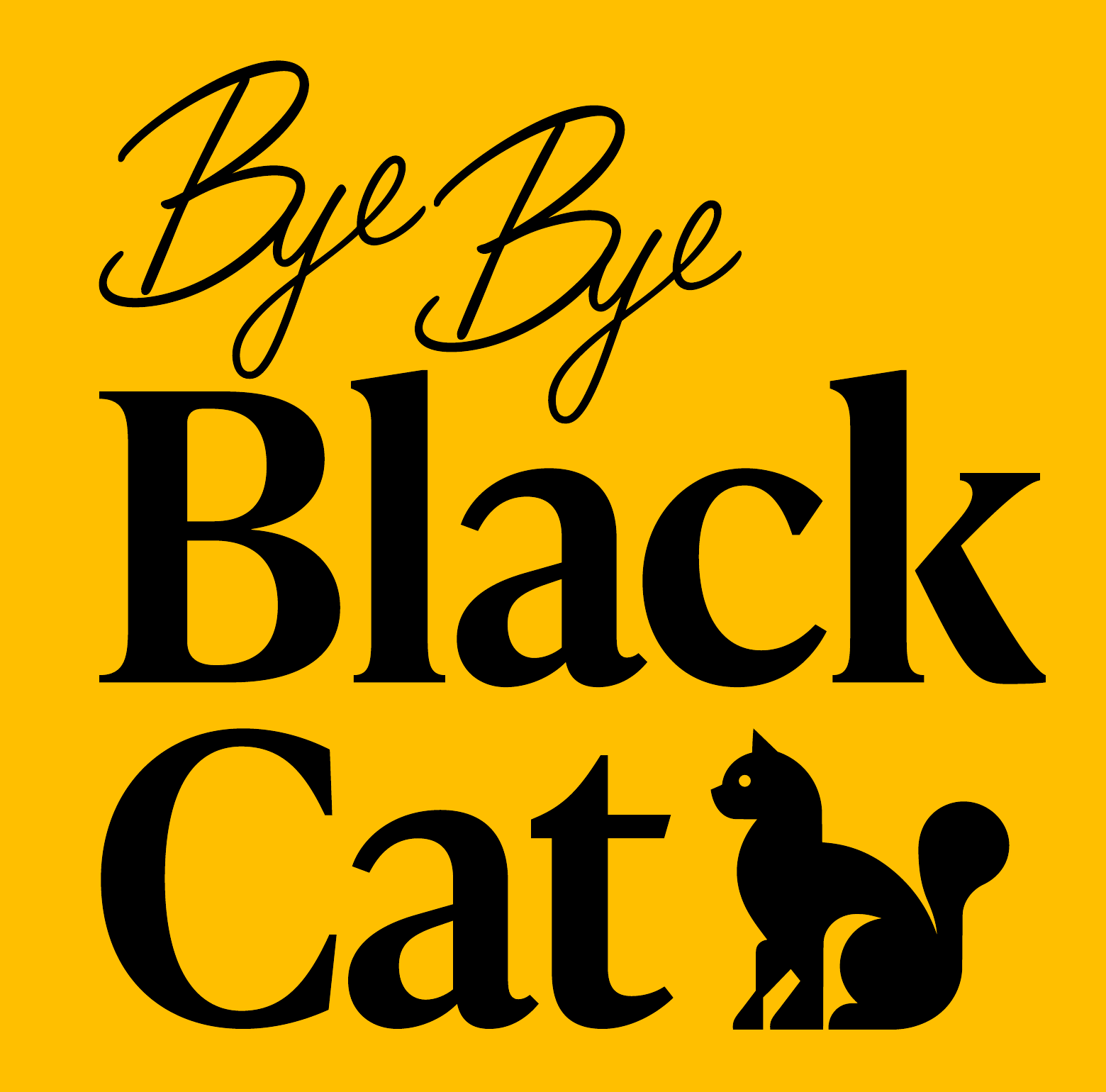 Bye Bye Black Cat
